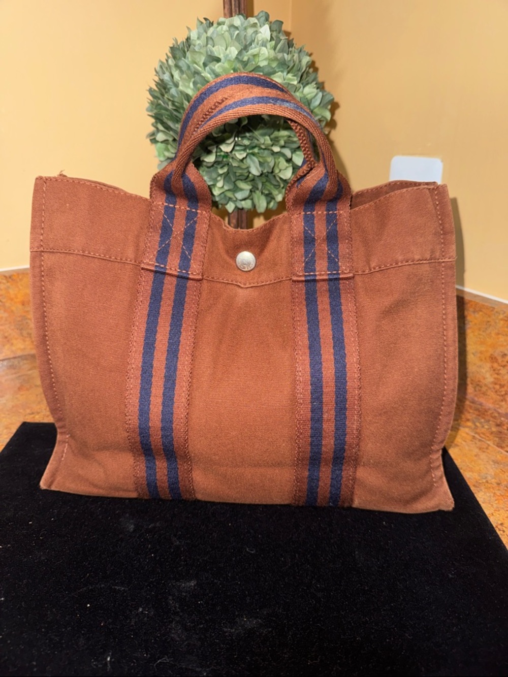 Hermes Small Canvas Tote